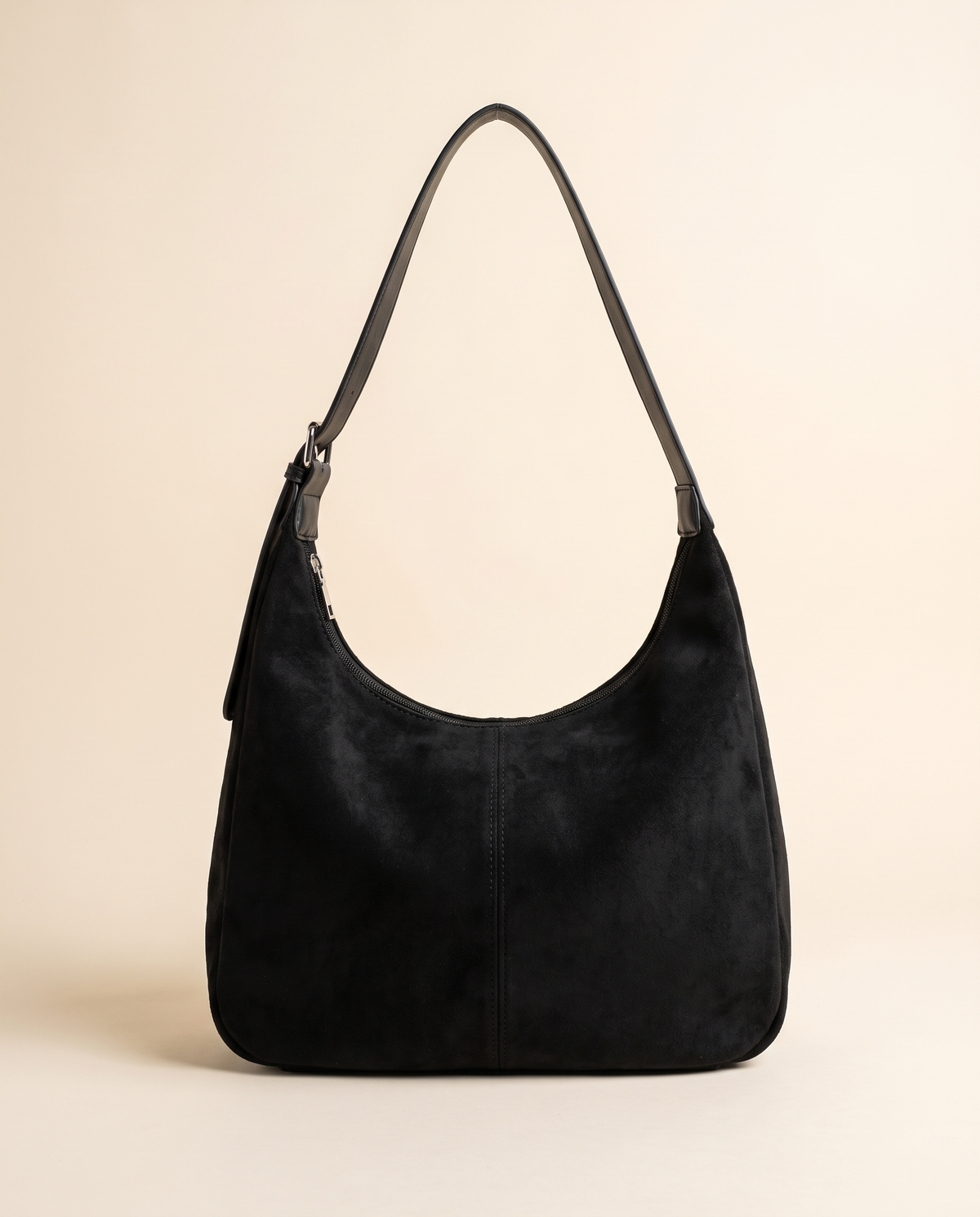 Laurel Tote in black, three-quarter view